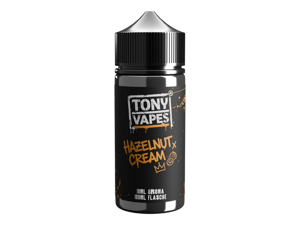 TNYVPS - Aroma Hazelnut Cream 10 ml 1 TNYVPS Hazelnut Cream von Tony Vapes: kräftige Haselnuss, cremige Vanille und frischer Joghurt. 10 ml Longfill-Aroma in der 100-ml-Flasche, vorgereift. Jetzt ansehen.