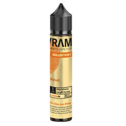 VRAMA Kollektion 1 Biskuit mit 5 ml Aroma für 60 ml Liquid. Geschmack nach Biskuitteig, nur verdünnt zu verwenden. Mit Base und optional Nikotinshots in der Flasche mischen. Jetzt bei LETZ Go bestellen.