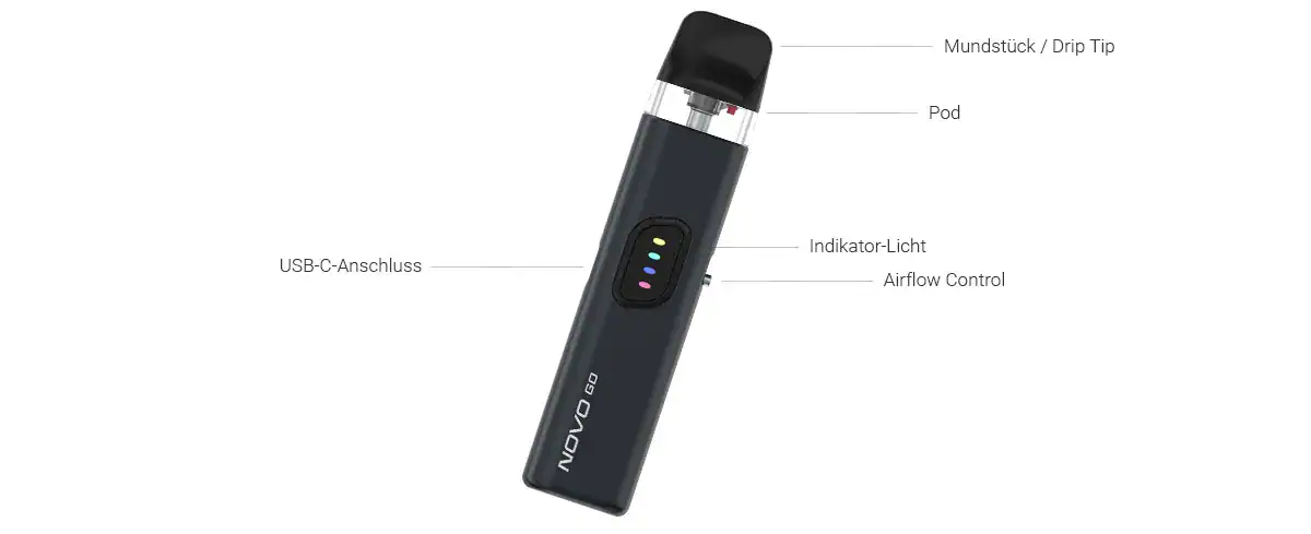 Smok Novo Go E-Zigaretten Set 5 Smok Novo Go E-Zigaretten Set