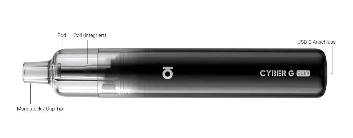 Aspire Cyber G Slim E-Zigaretten Set