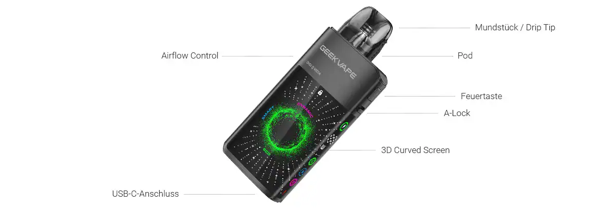 GeekVape Digi Q Vista E-Zigaretten Set