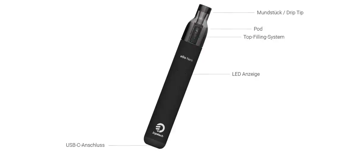 Joyetech eGo Nano E-Zigaretten Set