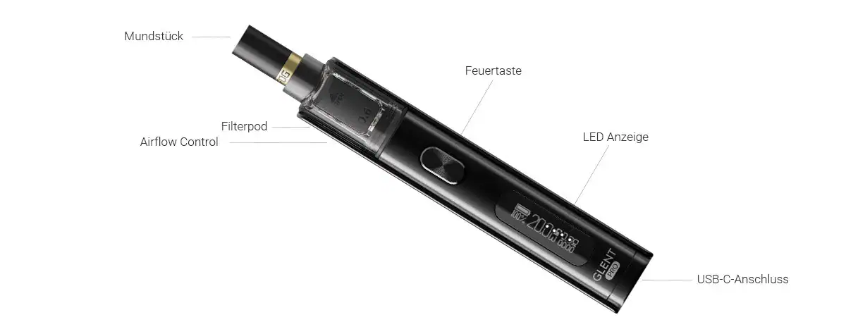 JustFog GLENT PRO E-Zigaretten Set 35 JustFog GLENT PRO E-Zigaretten Set