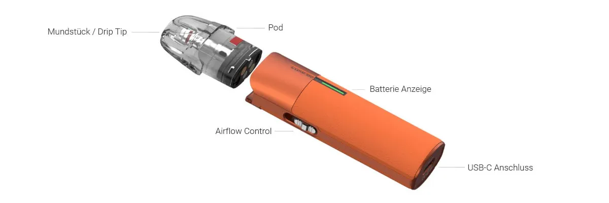 Vaporesso LUXE Q2 E-Zigaretten Set