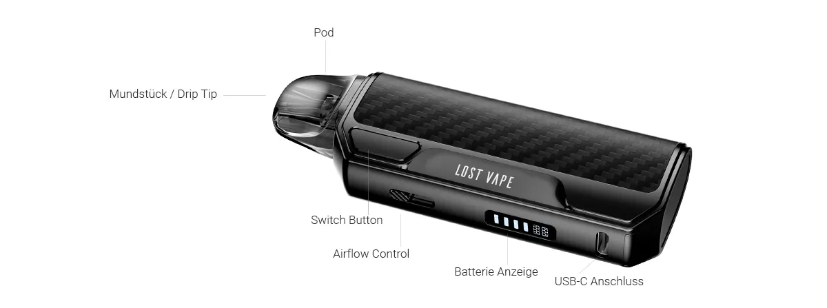 Lost Vape Thelema Elite S Pod E-Zigaretten Set