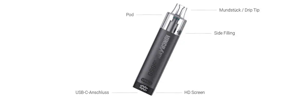 Uwell Nunchaku 10000 E-Zigaretten Set 5 Uwell Nunchaku 10000 E-Zigaretten Set