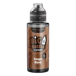 Vape-Flüssigkeit im Fläschchen, 10 ml, mit Geschmack "Ranger Blend".