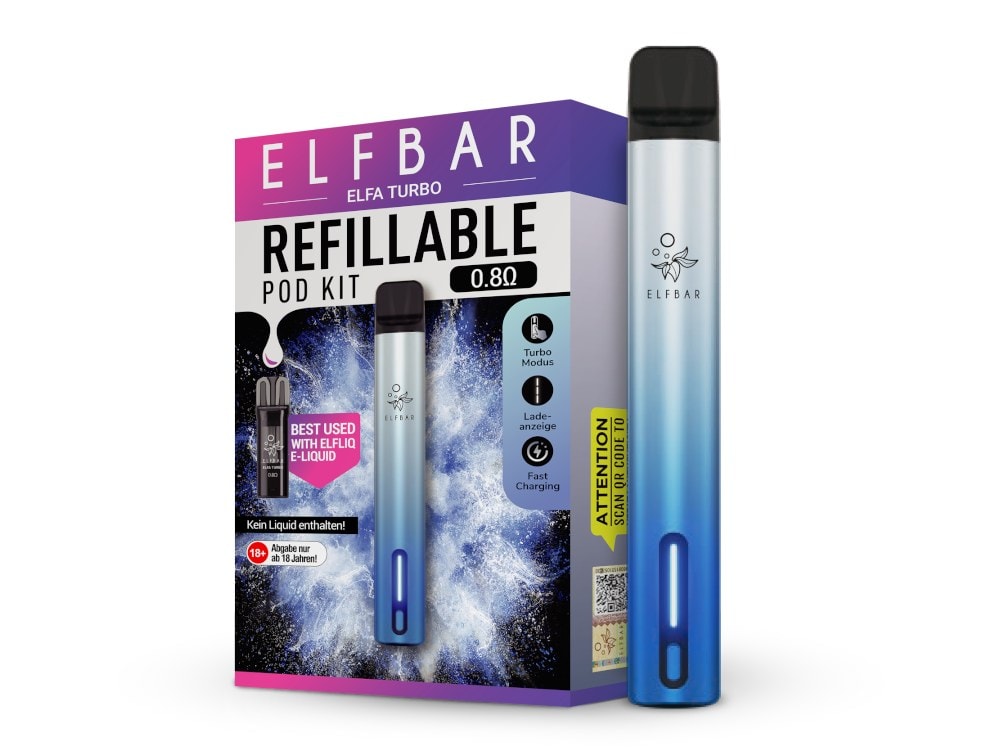 Elfbar Elfa Turbo – Nachfüllbares Pod System – ab 11,50 € günstig kaufen