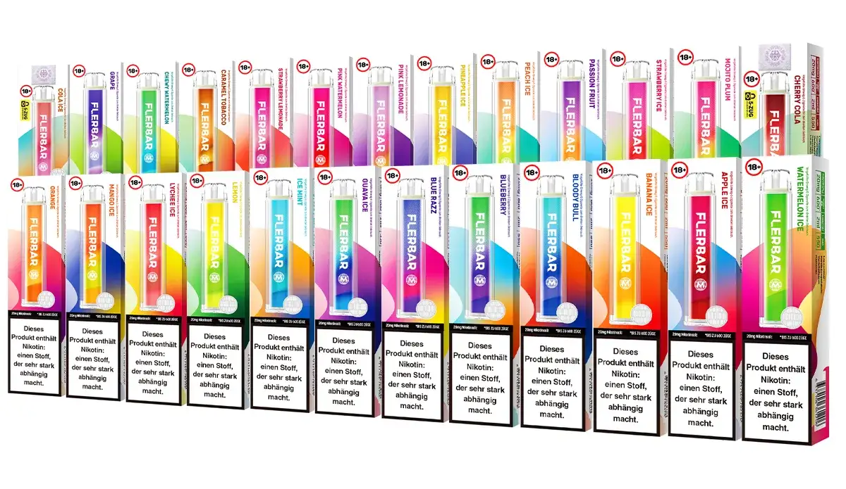 Flerbar M Einweg E-Zigarette - 20mg/ml