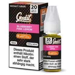 GeekVape - Geekit - Blueberry Pink Lemon - Nikotinsalz Liquid