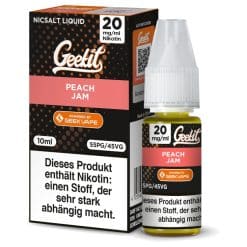 GeekVape - Geekit - Peach Jam - Nikotinsalz Liquid