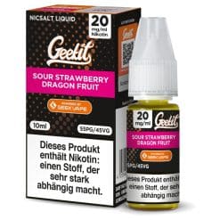 GeekVape - Geekit - Sour Strawberry Dragon Fruit - Nikotinsalz Liquid