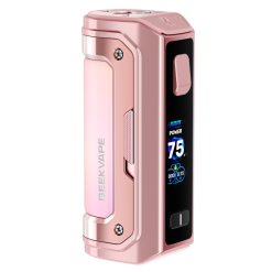 GEEKVAPE Aegis Mini 5 Akkuträger mit fest verbauter 3.200 mAh Zelle und bis zu 100 Watt Leistung. IP67-Schutz gegen Staub, Stöße und Spritzwasser, AS Chip 4.0 für schnelle Befeuerung, Power- und Smart-Modus, 0,96 Zoll Display, USB-C Aufladung mit 5V/2A oder 5V/3A. Kompaktes Gehäuse mit 510er Gewinde für kompatible Clearomizer. Jetzt im LETZ Go Shop entdecken.