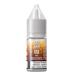 Just Juice Bar Cola – Nikotinsalz Liquid 10 ml | 10 & 20 mg/ml