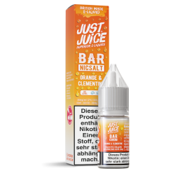 Just Juice Bar Orange Clementine – Nikotinsalz Liquid 10 ml | 10 & 20 mg/ml