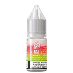 Just Juice Bar Watermelon – Nikotinsalz Liquid 10 ml | 10 & 20 mg/ml