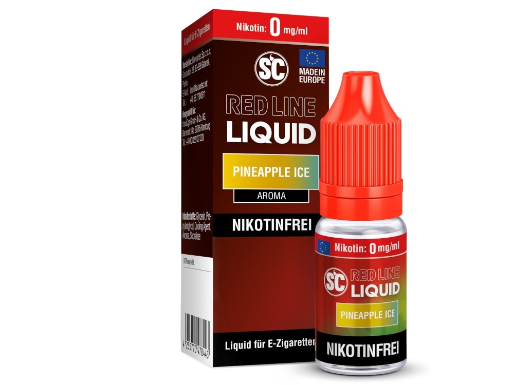 SC - Red Line - Pineapple Ice - Nikotinsalz Liquid 1 SC - Red Line - Pineapple Ice - Nikotinsalz Liquid