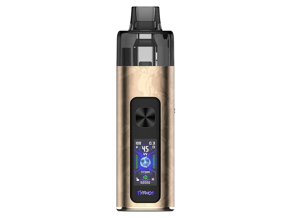 Hochwertiges Vape-Gerät mit Farbdisplay, ergonomischem Design und vielfältigen Einstellmöglichkeiten für Dampfer, ideal für Einsteiger und Profis.