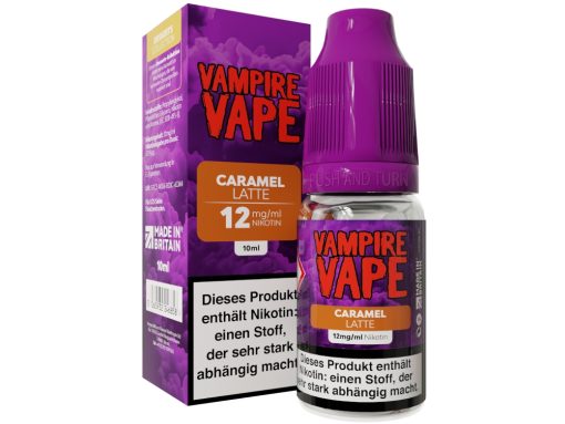 Vampire Vape - Dessert Collection - Caramel Latte