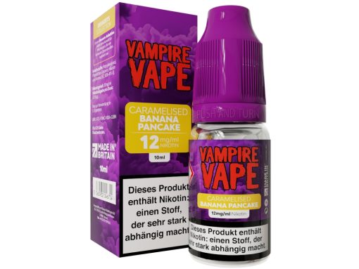 Vampire Vape - Dessert Collection - Caramelised Banana Pancake