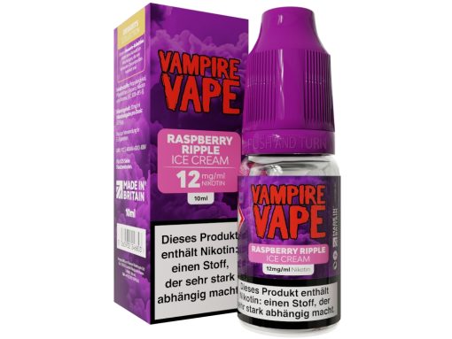 Vampire Vape- Dessert Collection - Raspberry Ripple Ice Cream