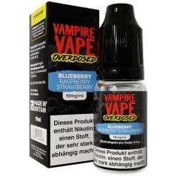 Vampire Vape - Overdosed - Blueberry Raspberry Strawberry - Nikotinsalz Liquid