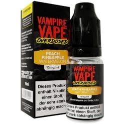 Vampire Vape - Overdosed - Peach Pineapple Watermelon - Nikotinsalz Liquid
