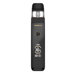 Vaporesso XROS 3 E-Zigarette, handliches Gerät mit Display und Akku.
