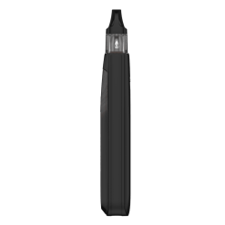 Kurzschlussfeste E-Zigarette mit schwarzem Design, ideal für Dampfer.