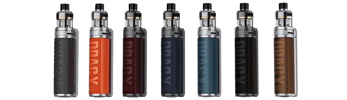 VooPoo Drag X Pro E-Zigaretten Set alle Farben