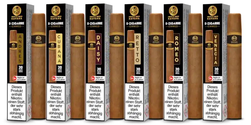 XO HAVANA - Cigar Vape Einweg E-Zigarette